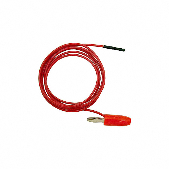 9867-24 RED E-Z-Hook  Test Leads - Banana, Meter Interface